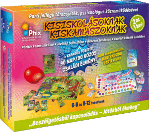 Kommunikációs partijáték kisiskolásoknak és kiskamaszoknak, 2 az 1-ben előnézeti képe